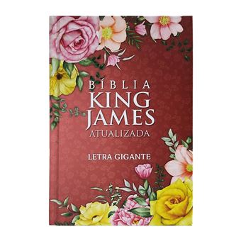 Bíblia King James Atualizada Letra Gigante Capa Dura Primavera - 1