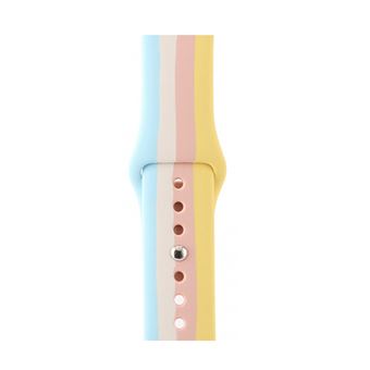 Bracelete Silicone Rainbow GIFT4ME para Apple Watch Series 10 - 46mm | Rainbow - 1