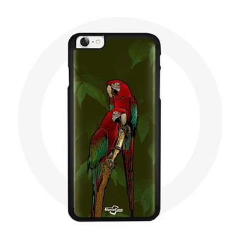 Capa Maniacase para Iphone Se 2020 Pionus Periquito Vermelho - 1