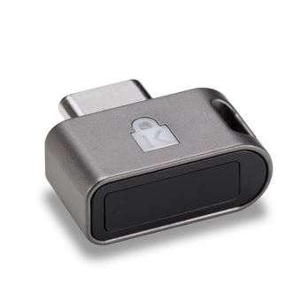 Leitor de Impressões Digitais Kensington VeriMark Guard 2.1 USB-C Chave de Segurança de Impressão Digital-FIDO2, WebAuthn/CTAP2.1, FIDO U2F - 1