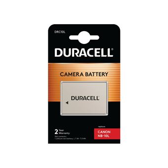 Bateria para Câmara Duracell DRC10L | Branco - 1