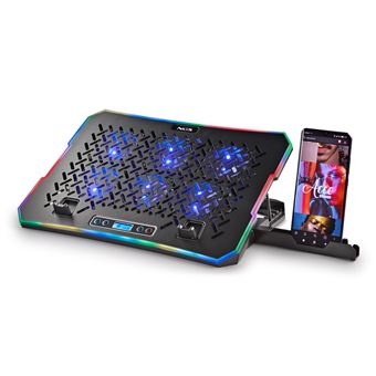 Base de Refrigeração para Computador NGS HERO STAND | Preto - 1