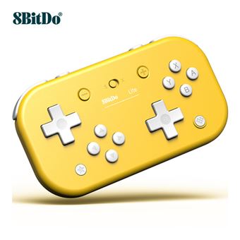 Gamepad Wireless 8BitDo Lite para Nintendo Switch/ Windows Steam/ Raspberry Pi | Bluetooth | ALPS | Type-C USB - Amarelo - 1