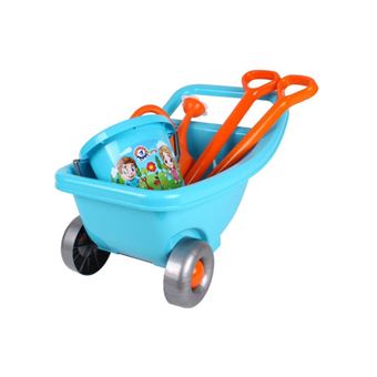 Carrinho de Mão Infantil com Acessórios LEAN - Azul - 1