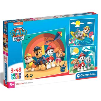 Puzzle Clementoni Patrulha Pata | 3 x 48 Peças - 1