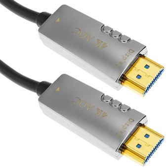 Cabo de Vídeo HDMI BeMatik 2.0 HDMI Ultra HD 4K Fibra Ótica Ativa 70m - 1