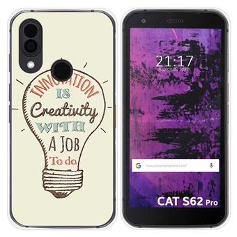 Capa Tumundosmartphone de silicone para Cat S62 Pro desenhos de criatividade de design - 1