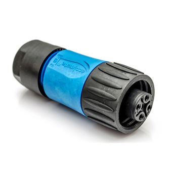 Conector elétrico  padrão Amphenol C016 20D003 110 10 | Azul - 1