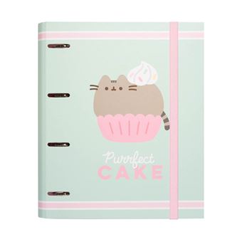 Pasta Premium Pusheen Foodie Collection | 4 Anéis | Troquelada - 1