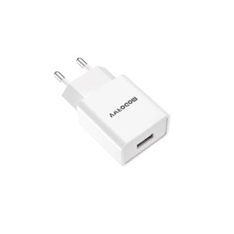 Adaptador de Corrente USB Carregamento Rápido 1A MODORWY MA1126 | Branco - 1