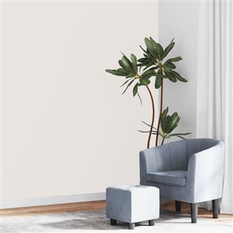 Papel parede 3D vidaXL | 10x0,53 m | tecido não-tecido castanho sólido - 1