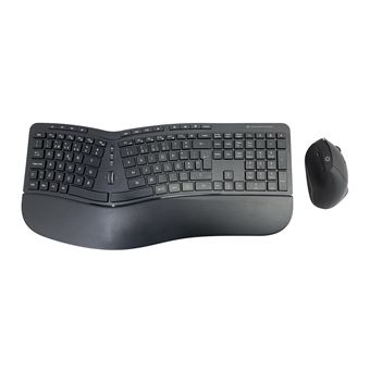 Teclado Wireless + Rato Conceptronic ORAZIO02PT | Idioma: Português | Preto - 1