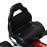 Kart HomCom Carro de Pedais com Assento Ajustável para Crianças 3-8 Anos de Carga 30kg 80x49x50cm em Aço Vermelho_1