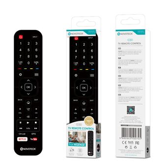 Comando NOVOTECK D-005 para TV HISENSE - 1