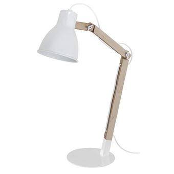 Candeeiro de Mesa Tosel KNUD 90360 Freixo/Branco - 1