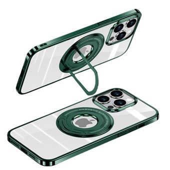 Capa V-REEL Magsafe PC Telemóvel com Suporte para iPhone 15 Pro - Verde - 1
