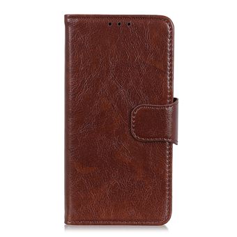 Capa Pu magunivers Textura Napa | Fecho Magnético Castanho para Samsung Galaxy S22 - 1