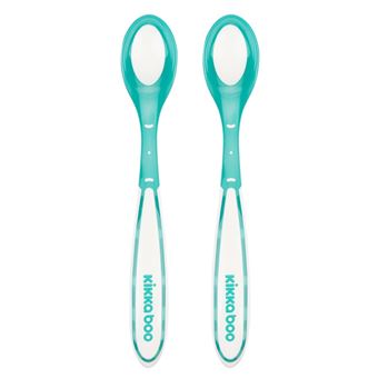 Colher sensível ao Calor 2pçs Kikka Boo Boo Menta - 1