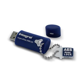 Unidade de Memória Usb Integral INFD64GCRYDL3.0197 | Azul - 1