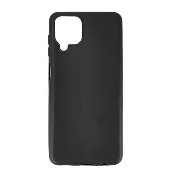 Capa skyhe para Samsung A12 Silicone Liso - Preto - 1