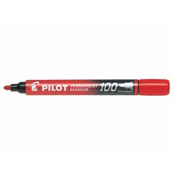 Marcador Permanente Pilot SCA-100-R | Vermelho - 1