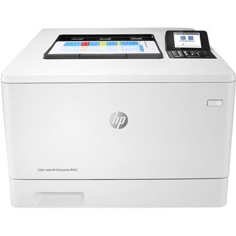 Impressora a Laser Cor HP Color LaserJet Enterprise Impressora M455dn | 27 ppm | Wi-Fi | Branco - 1