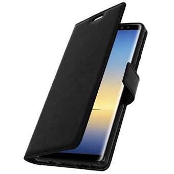 Capa Flip Avizar para Samsung Galaxy Note 8 Carteira Vintage Preto - 1