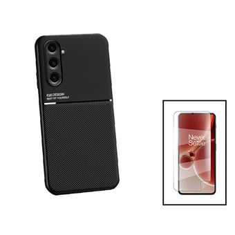 Kit Gift4Me Capa Traseira Magnética Anti Choque + Película Protectora de Hydrogel Frente para Samsung Galaxy M34 5G - Preto - 1