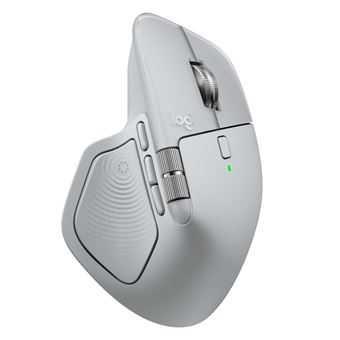 Rato Wireless Logitech MX Master 4, rato ergonómico sem fios com feedback tátil de desempenho avançado, deslocamento ultrarrápido, carregamento por USB-C , Bluetooth, Windows, MacOS - grafite | 8000 DPI | Cinzento - 1