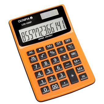 Calculadora Olympia LCD 1000P | Laranja - 1