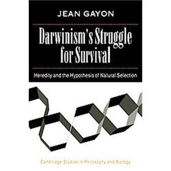 Darwinism'S Struggle For Survival, Cambridge Studies In Philosophy And Biology - 1
