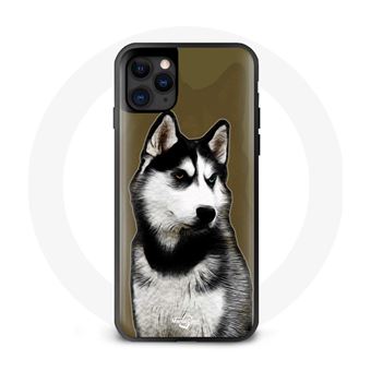 Capa Maniacase para Iphone 13 Mini Husky Preto E Branco - 1