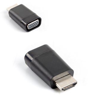 Adaptador Digiplanet HDMI-A MACHO a VGA FÉMEA - Preto - 1