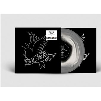 LIL PEEP - Crybaby [2LP VINIL BRANCO/TRANSPARENTE MARMOREADO] Edição Limitada [RSD 2026] - 1