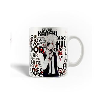 Caneca Maniacase Tokyo Ghoul Kaneki Ken Máscara japonesa Anime - 1