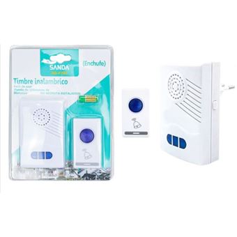 Campainha sem Fios SANDA SD-4780 - Branco - 1