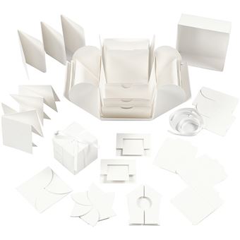 Caixa de Presente Creativ Company 25379 | Branco - 1