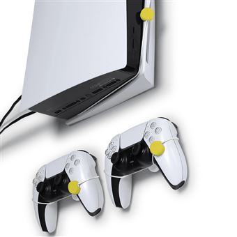 Peça e Acessório para Consola de Jogos Floating Grip Wall Mount Cover Caps | Amarelo - 1