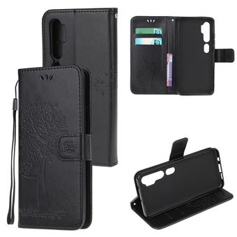 Capa Magunivers | TPU coruja de árvore de design Preto para Xiaomi Mi CC9 Pro/Note 10/Note 10 Pro