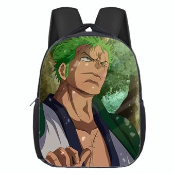 Mochila Escolar Infantil DreamWorks | One Piece| 24 x 10 x 30 cm | Multicolorido 1641 - 1