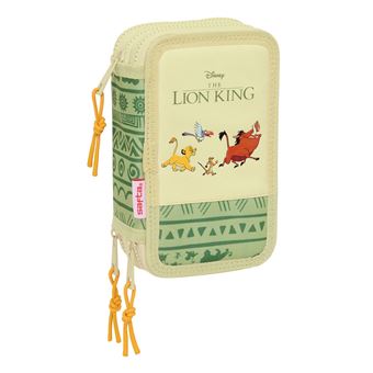 Estojo Escolar Disney O Rei Leão Mufasa 2025 | Triplo com Carga - 1