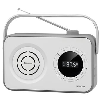 Sencor SRD 3200 W rádio Portátil Digital Branco - 1