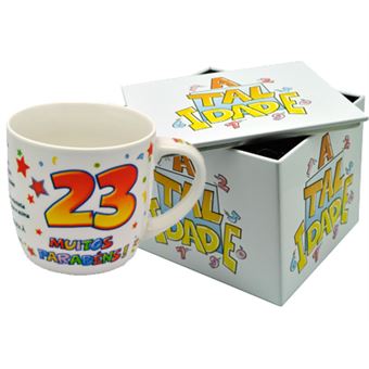 Caneca Mecanodex com Caixa em Metal | Idade Ati.23 - Branco - 1