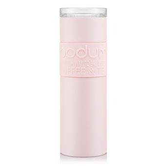 Caneca de Viagem Bodum 12498-340PS-10 | Rosa, Transparente - 1