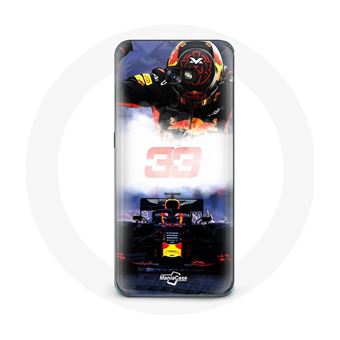 Capa Maniacase para Samsung Galaxy A5 2016 Fórmula 1 Max Verstappen Piloto de F1 Pretovermelho Eamarelo - 1