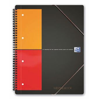 Caderno e Bloco de Notas Oxford Meetingbook | Laranja - 1