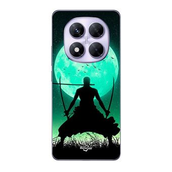Capa Maniacase para Xiaomi Redmi Note 14 Pro 5G | roronoa zoro espada tripla lua cheia - 1