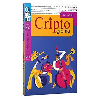 Livro Criptograma Nível Médio Ed 73 - 1