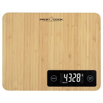 Balança de Cozinha Eletrónica ProfiCook KW1271 | Bamboo - 1