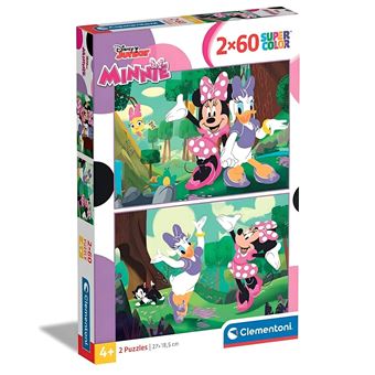 Puzzle Clementoni Minnie | 2 x 60 Peças - 1